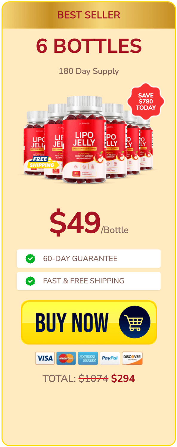 Lipo Jelly buy now 6 bottles